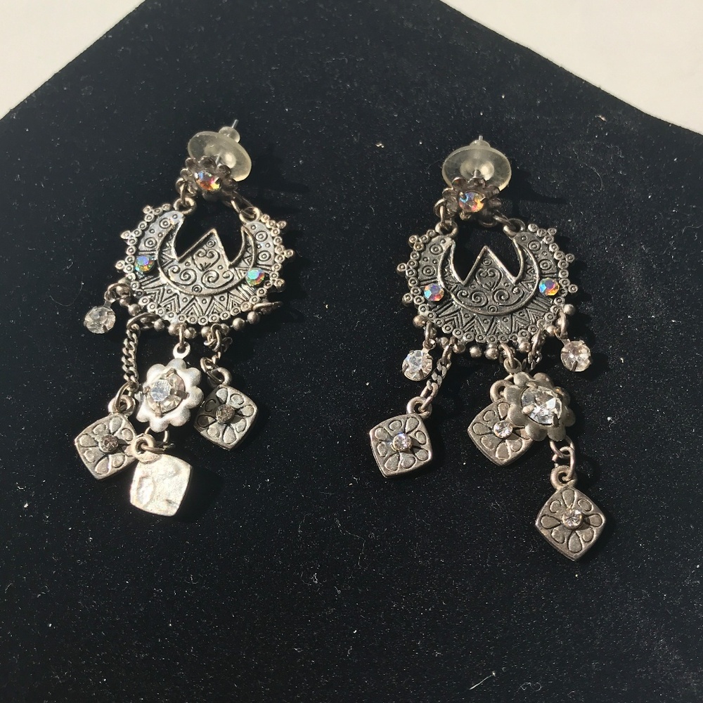 Sparkling Rhinestone Earrings
